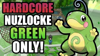 Pokémon X Hardcore Nuzlocke - Green Pokémon Only! (No items, No overleveling)