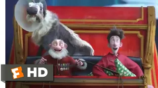 Arthur Christmas - Flying In Santa's Sleigh | Fandango Family