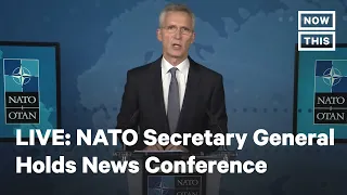 NATO Secretary General Holds News Conference | LIVE | NowThis