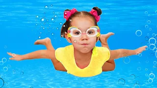 Swimming Song | Dana Nursery Rhymes & Kids Songs