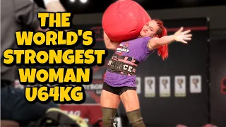 Meet The Strongest Woman in The World U64KG, Rhianon Lovelace