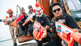 LTT Films : The Betrayal Of A Member Of S.W.A.T Silver Flash SEAL Fight Crime Group Clown Mask