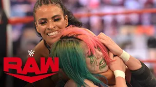 Asuka vs. Zelina Vega – Raw Women’s Championship Match: Raw, Sept. 28, 2020