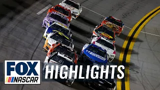 Bluegreen Vacations Duel 2 at Daytona Highlights | NASCAR on FOX