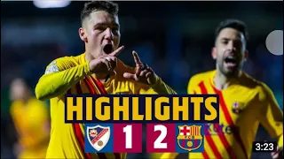 Linares 1- 2 Barcelona||Extended highlights||All goals