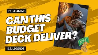 Can This Budget Deck Deliver? / Elder Scrolls Legends / Elder Scrolls Legends Best Decks 2023