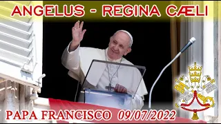 ÁNGELUS Regina Cæli - Papa Francisco - Nuestra vida está llena de milagros. (09/07/2023)