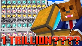 Making One TRILLION Dollars In Minecraft