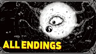 WORLD OF HORROR - ALL MYSTERY ENDINGS // BAD ENDINGS // SECRET BLUE GEM " Dog " ENDING!