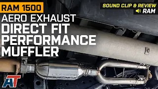 2009-2018 RAM 1500 5.7L Aero Exhaust Direct Fit Performance Muffler; Aggressive Sound Clip & Review