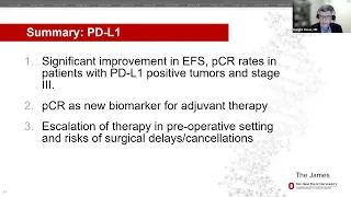 STS Webinar: Biomarker Testing and Neoadjuvant Immunotherapy for Resectable NSCLC