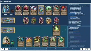 ProGaming - Hearthstone, Quest Druid(3) vs Quest Shaman(2) by Sibilla and Tomris, Ranked - Standa...