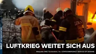 UKRAINE-KRIEG: Drohnenattacken gegen Krim - Russen schlagen zurück | WELT News