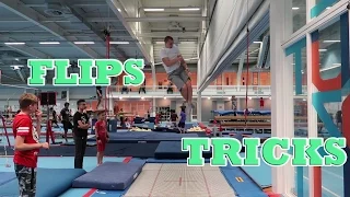 CREATIVE TRAMPOLINE TRICKS