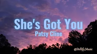 Patsy Cline - She's Got You (lyrics)