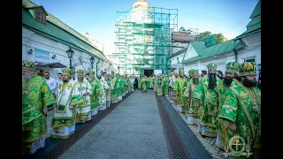 Торжества в Лавре в день памяти прп. Феодосия Печерского.