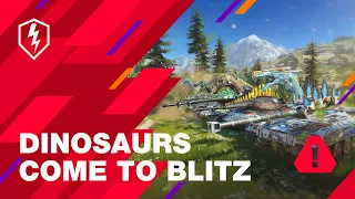 WoT Blitz. New Camos Add Dinos to the Game!