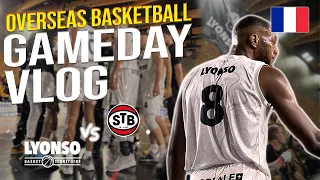 A Day In The Life: Game Day Vlog for Overseas Basketball Player | Lyon, France