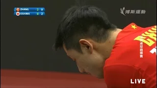 170414 2017 WUXI ITTF-Asian Championships 张继科 ZHANG JIKE VS 大岛祐哉 Yuya Oshima