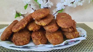 КОТЛЕТЫ БЕЗ МЯСА .СЪЕДАЕТСЯ МИГОМ!!!