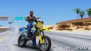 Sanchez from GTA V   Supermoto - GTA San Andreas 1440p / 2,7K _REVIEW