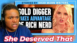 Will&Nakina Reacts | GOLD DIGGER Takes Advantage of RICH NERD | Dhar Mann Bonus!