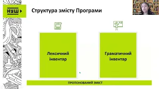 Презентація модельної навчальної програми іноземна мова