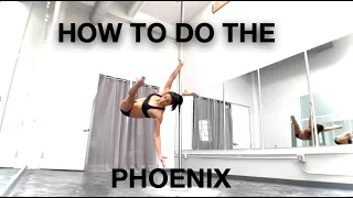 How to do a Phoenix Spin Tutorial - Pole Dancing Tutorials by @Elizabeth_bfit