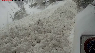 Large avalanche 4 January 2018 Zermatt