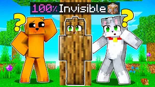 Hago TRAMPAS en el Escondite con los Compas 😂 INVICTOR es 100% INVISIBLE en Minecraft