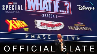 MARVEL STUDIOS OFFICIAL 2024 PHASE 5 SLATE ANNOUNCEMENT Full Panel Release Dates and Breakdown