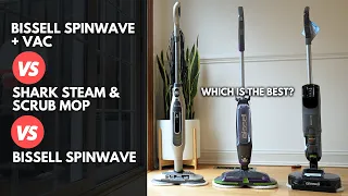 Which Bissell or Shark is the best rotating mop?