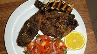 NYAMA CHOMA ON A DESSINI  DOUBLE GRILL PAN