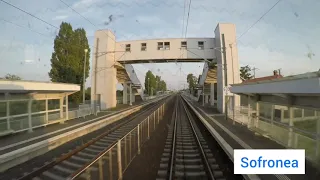 Cab view IR 79 Curtici- Arad-Timisoara Nord-Bucuresti Nord  (EA 876)