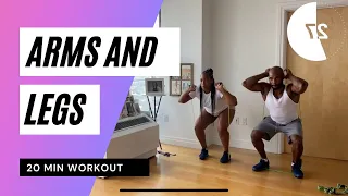 Abs and Leg Day | Couples Workout at Home | Jade and Shaun