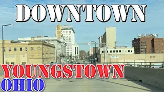 Youngstown - Ohio - 4K Downtown Drive