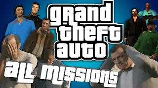 Every 3D GTA Full Game Walkthrough | GTA 3 - GTA 5 All Missions (1080p 60fps)