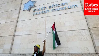 Pro-Palestinian Demonstrators Protest Israel In Cape Town, South Africa