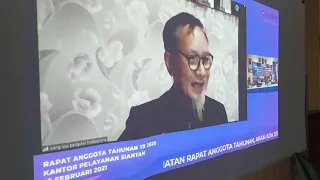 KATA SAMBUTAN PERWAKILAN KETUA PUSKOPCUINA DALAM RAT CUSM TAHUN BUKU 2020