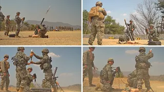 Watch U.S. & ROK Marines in an Epic Live Fire Mortar Range Battle