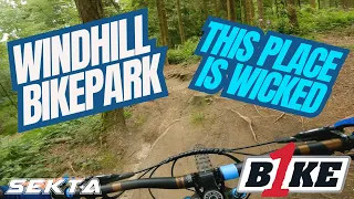 WINDHILL Bikepark MTB💥This place is wicked!!! (B1ke) (Nukeproof Mega)