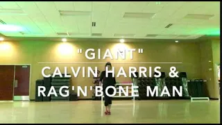 Dance Fitness routine to "Giant" by Calvin Harris and Rag'N'Bone Man