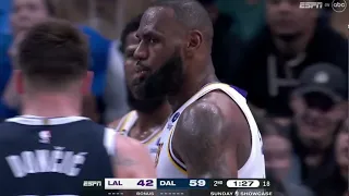 LBJ TRASH TALKS KYRIE "DONT COME IN HERE TRYING TO DO THAT FANCY STUFF"