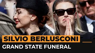 Italians say goodbye to Silvio Berlusconi with state funeral | Al Jazeera Newsfeed