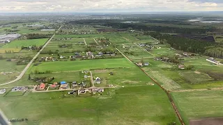 Landing at Riga International Airport