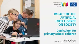 Impact of Artificial Intelligence on society. Curriculum for primary school children