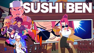 Sushi Ben | a manga-inspired game with a big personality