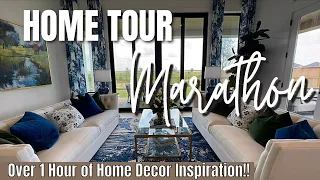 Luxury Home Tour Marathon : Over 1 Hour of Home Decor Inspiration