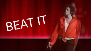 Michael Jackson Beat it Live Legendary world tour (fanmade)