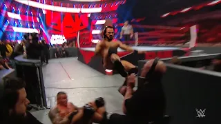 Drew McIntyre Accidentally Destroys Timekeeper with a Claymore Kick